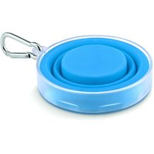 Faltbarer Silikon Becher CUP PILL (blau) (Art.-Nr. CA168958)