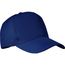 RPET Baseball Kappe 5 Panels SENGA (blau) (Art.-Nr. CA170575)