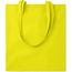 Shopping Bag Cotton 140g/m² COTTONEL COLOUR + (gelb) (Art.-Nr. CA182916)