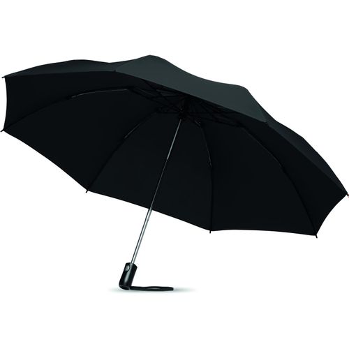 Reversibler Regenschirm DUNDEE FOLDABLE (Art.-Nr. CA185099) - 23 reversibler Regenschirm aus 190T...