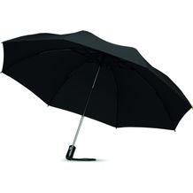 Reversibler Regenschirm (schwarz) (Art.-Nr. CA185099)