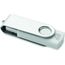 USB 16G recycelter ABS         MO2080-06 TECHMATE RABS (weiß) (Art.-Nr. CA192274)