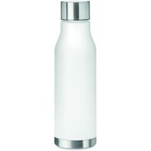 Trinkflasche RPET 600ml (transparent weiß) (Art.-Nr. CA192805)