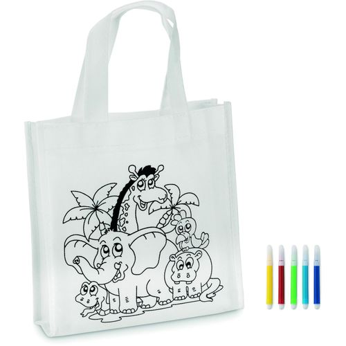 Kinder Shopping Tasche SHOOPIE (Art.-Nr. CA196979) - Mini-Shopping Tasche für Kinder mit ...