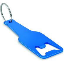Schlüsselring mit Kapselheber BOTELIA (blau) (Art.-Nr. CA197129)