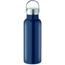 Doppelwandige Flasche 500 ml FLORENCE (marineblau) (Art.-Nr. CA202635)