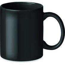 Keramik Kaffeebecher 300ml DUBLIN TONE (Schwarz) (Art.-Nr. CA205874)