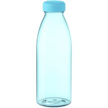 Trinkflasche RPET 550ml (transparent hellblau) (Art.-Nr. CA207114)