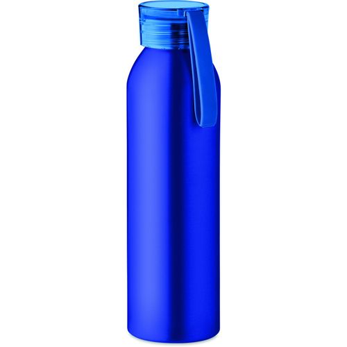 Trinkflasche Aluminium 600ml NAPIER (Art.-Nr. CA207577) - Einwandige Flasche aus recyceltem...