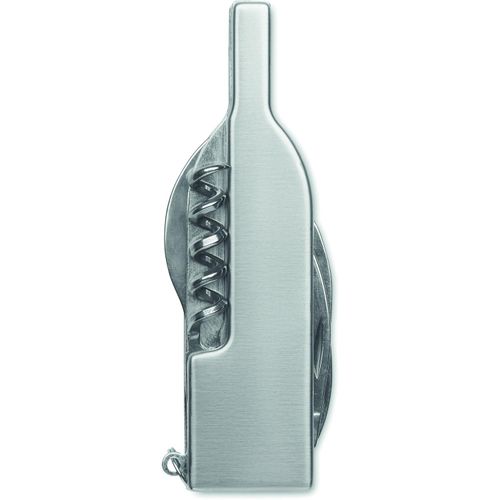 Multi-Tool-Taschenmesser MULTIVINO (Art.-Nr. CA226826) - Taschenmesser in Form einer Weinflasche....