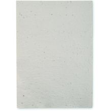 DIN A4 Wildblumen-Samenpapier ASIDI (weiß) (Art.-Nr. CA228836)