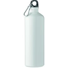 Trinkflasche Aluminium 1L MOSS LARGE (weiß) (Art.-Nr. CA236020)