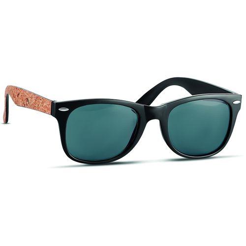 Sonnenbrille mit Kork PALOMA (Art.-Nr. CA265775) - Klassische Sonnenbrille mit UV400-Schutz...