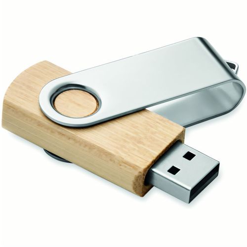 Techmate Bambus USB 16GB (Art.-Nr. CA266911) - 16GB USB 2.0 Stick. Gehäuse aus Bambu...