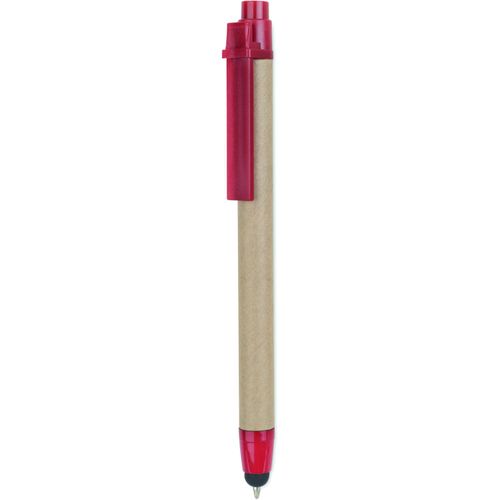 Kugelschreiber mit Stylus  RECYTOUCH (Art.-Nr. CA281712) - Kugelschreiber und Stylus aus Recyclingm...