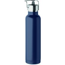 Doppelwandige Flasche 660 ml RIFLOW (marineblau) (Art.-Nr. CA283461)