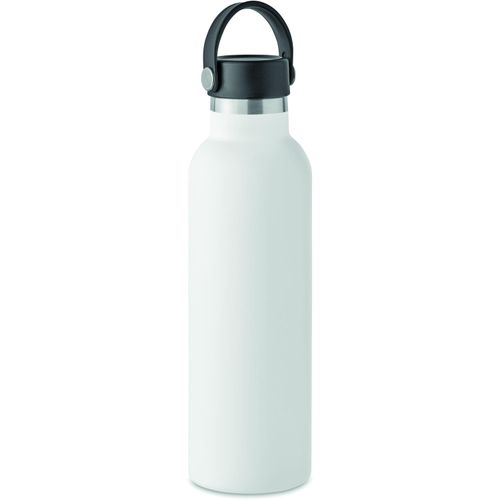 Doppelwandige Flasche 700 ml BOALI (Art.-Nr. CA299505) - Doppelwandige Isolierflasche aus recycel...