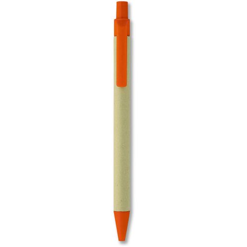 Papier/Mais PLA Kugelschreiber CARTOON (Art.-Nr. CA303880) - Druckkugelschreiber mit Papier Schaft...