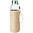 Trinkflasche Glas 500ml UTAH TOUCH (beige) (Art.-Nr. CA305608)