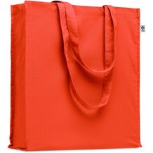 Einkaufstasche Organic Cotton BENTE COLOUR (orange) (Art.-Nr. CA306301)
