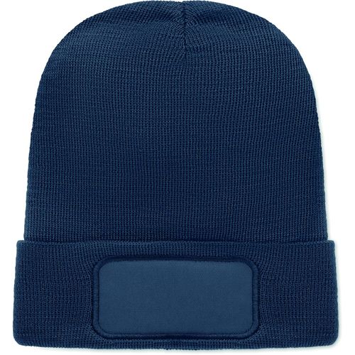 Beanie RPET-Polyester CAPNIT (Art.-Nr. CA313900) - Beanie aus softem, elastischem RPET-Poly...