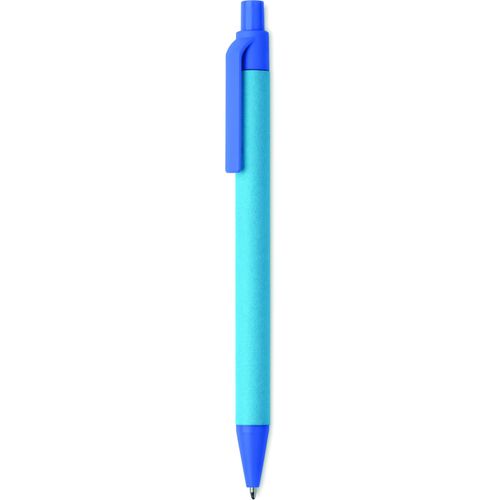 Kugelschreiber Papier/Mais PLA CARTOON COLOURED (Art.-Nr. CA333196) - Druckkugelschreiber mit Schaft aus...