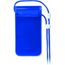 Wasserfeste Smartphone Hülle COLOURPOUCH (transparent blau) (Art.-Nr. CA338201)