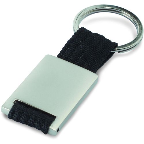 Schlüsselring TECH (Art.-Nr. CA339136) - Schlüsselring aus Metall mit Zinklegier...