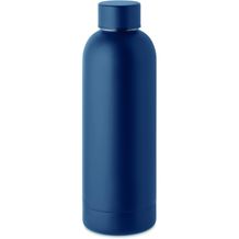 Trinkflasche Edelstahl 500 ml ATHENA (marineblau) (Art.-Nr. CA345256)