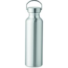 Flasche recyceltes Aluminium ALBO (mattsilber) (Art.-Nr. CA348475)
