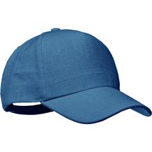 Hanf Baseball Kappe 5 Panele NAIMA CAP (blau) (Art.-Nr. CA352551)
