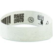 Event-Armband mit Samenpapier BANDSEE (weiß) (Art.-Nr. CA355596)