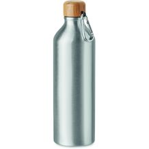 Trinkflasche Aluminium 800 ml BIG AMEL (mattsilber) (Art.-Nr. CA357462)