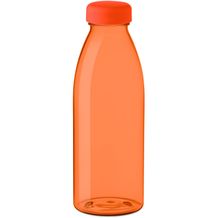 Trinkflasche RPET 550ml SPRING (transparent orange) (Art.-Nr. CA381995)