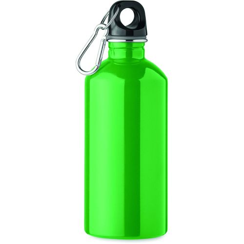 Trinkflasche recycelter 500ml REMID MOSS (Art.-Nr. CA398441) - Einwandige Trinkflasche aus recyceltem...