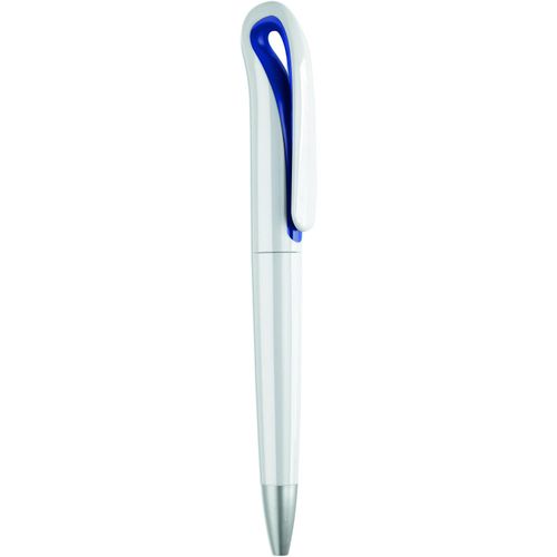 Kugelschreiber WHITESWAN (Art.-Nr. CA400092) - Drehkugelschreiber aus ABS. Blaue...