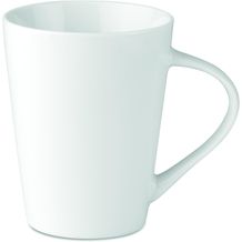 Porzellan Kaffeebecher 250ml ROME (weiß) (Art.-Nr. CA403457)