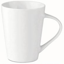 Porzellan Kaffeebecher 250ml ROME (weiß) (Art.-Nr. CA403457)