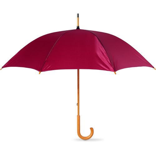 Regenschirm mit Holzgriff CALA (Art.-Nr. CA403912) - 23 inch Regenschirm aus 190T Polyester....