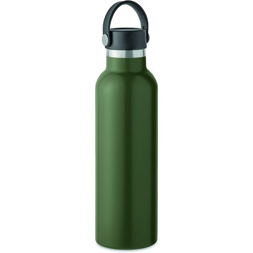 Doppelwandige Flasche 700 ml BOALI (Art.-Nr. CA412601) - Doppelwandige Isolierflasche aus recycel...