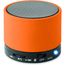 Wireless Lautsprecher, rund ROUND BASS (orange) (Art.-Nr. CA426648)