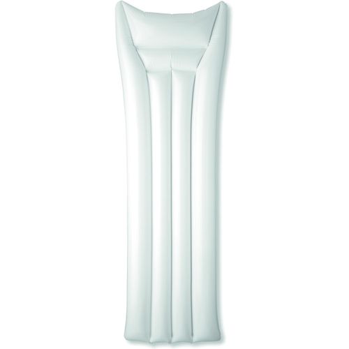 Luftmatratze AIR WHITE (Art.-Nr. CA436779) - Luftmatratze aus matt-weißem PVC. Phtha...