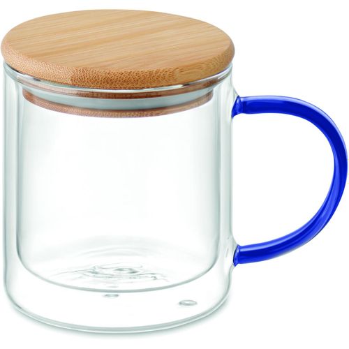 Borosilikatglas 300 ml FARBI (Art.-Nr. CA442245) - Doppelwandiges Borosilikatglas mit...