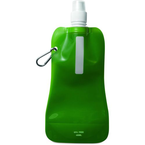 Faltbare Wasserflasche GATES (Art.-Nr. CA446491) - Faltbare Wasserflasche aus BPA freiem...