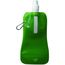Faltbare Wasserflasche GATES (transparent grün) (Art.-Nr. CA446491)