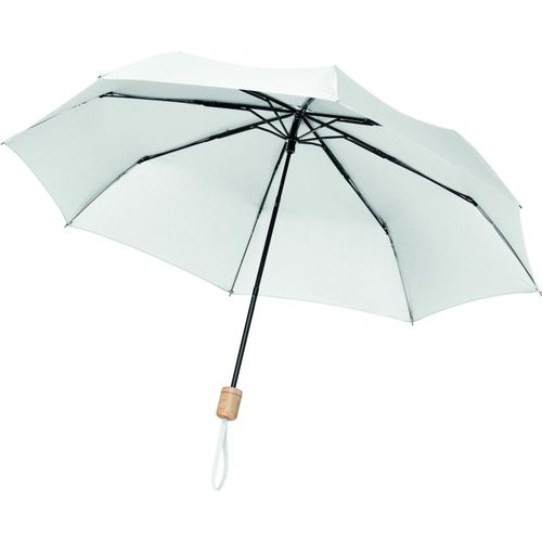 Opvouwbare paraplu TRALEE (Art.-Nr. CA446821) - 21'' Regenschirm aus 190T RPET Pongee....