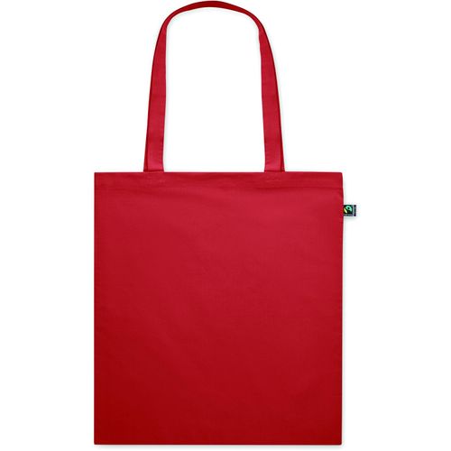 Einkaufstasche Fairtrade 140g OSOLE COLOUR (Art.-Nr. CA450891) - Einkaufstasche aus eingefärbter Fairtra...