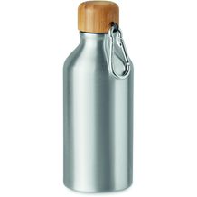 Trinkflasche Aluminium 400 ml AMEL (mattsilber) (Art.-Nr. CA458883)