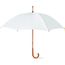Regenschirm mit Holzgriff CALA (weiß) (Art.-Nr. CA459573)