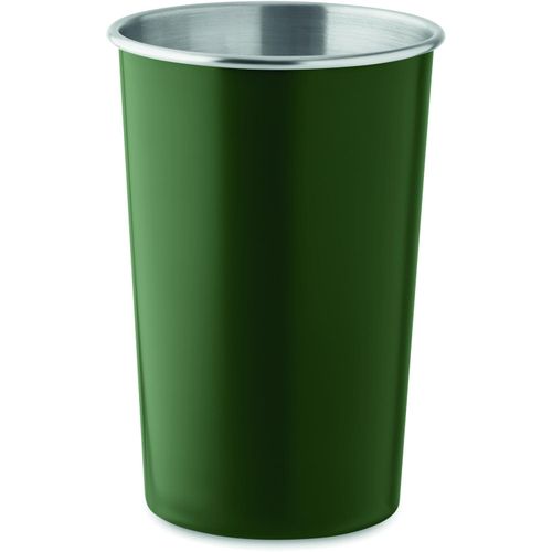 Becher recycelter Edelstahl FJARD (Art.-Nr. CA462113) - Wiederverwendbarer Becher aus recyceltem...